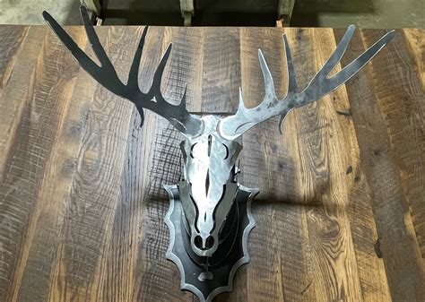 deer head metal|metal deer head mount.